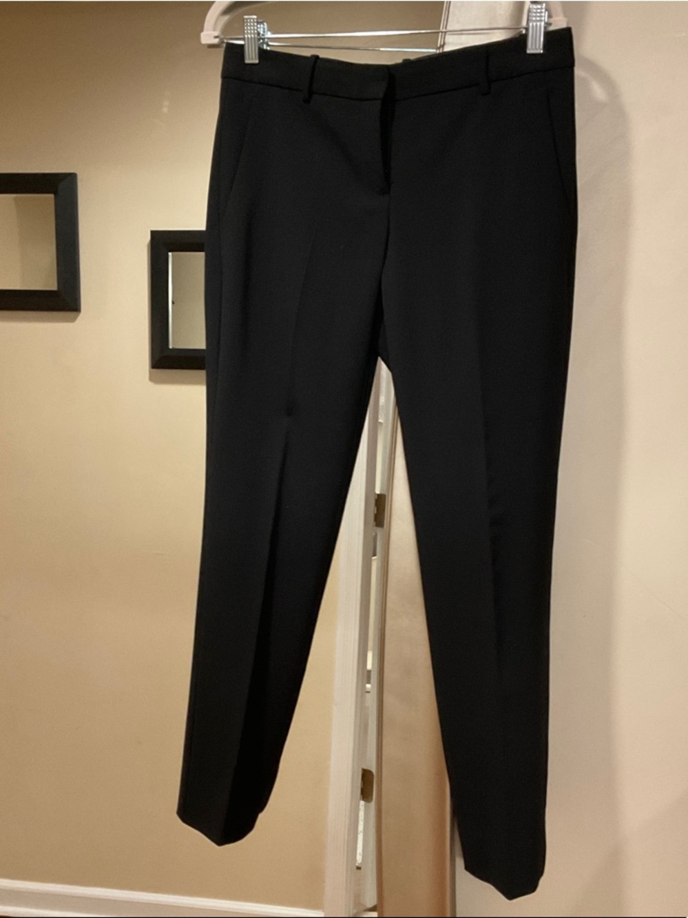 Theory Black Woman’s  Louise Urban Tailored Dress Pants